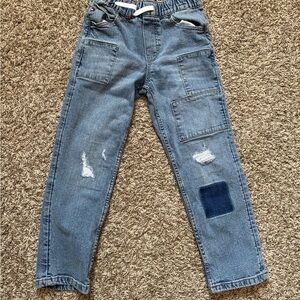 Tommy Hilfiger Kids Blue Patch Jeans NWOT